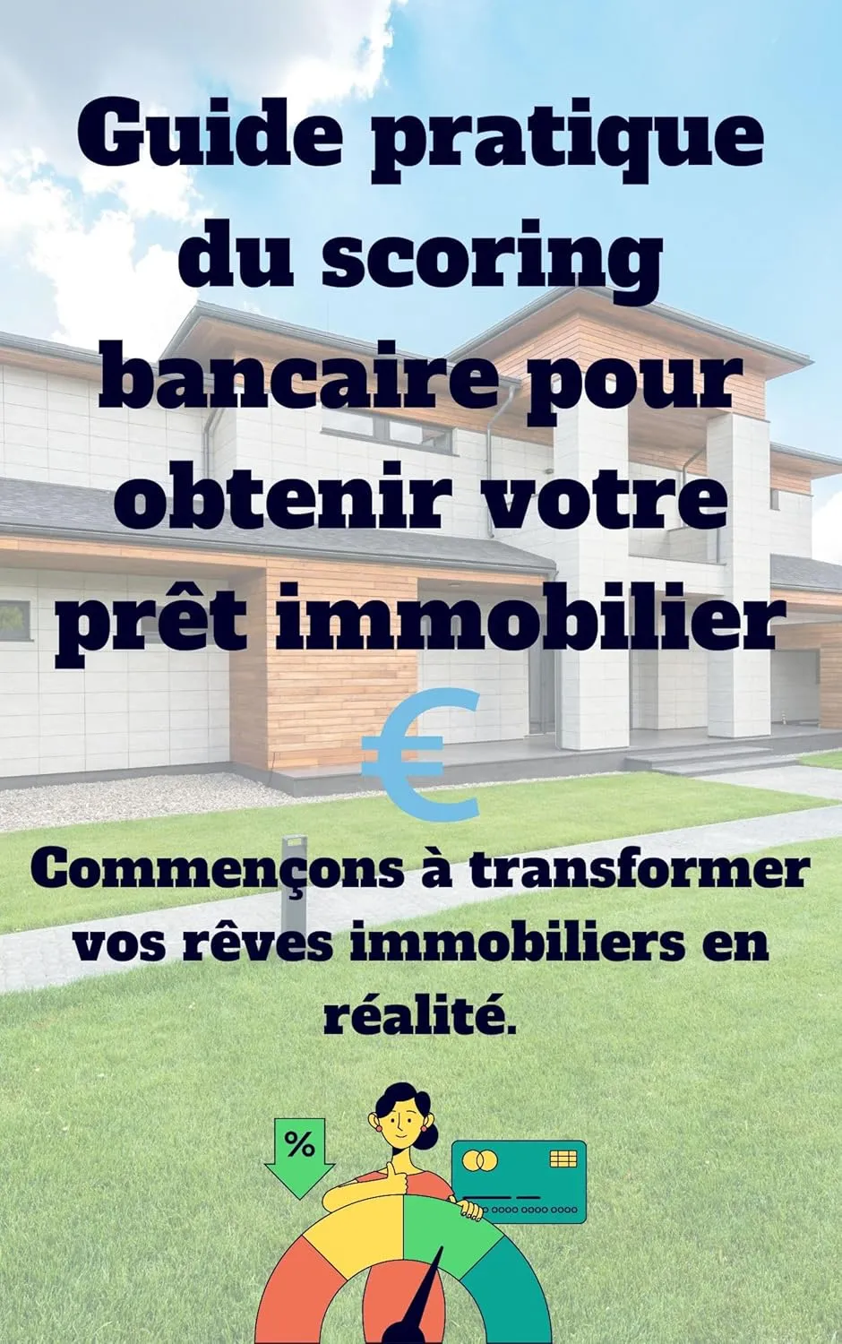 Bureau avec calculatrice, dossier de regroupement de crédits ouvert et tableau de mensualités annoté